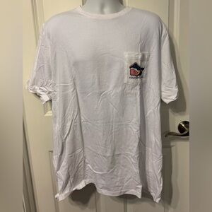 Vineyard Vines White Short Sleeve 4th of July Tee